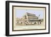 Campbell Printing Press Building, Centennial International Exhibition, 1876-Thompson Westcott-Framed Art Print