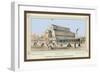 Campbell Printing Press Building, Centennial International Exhibition, 1876-Thompson Westcott-Framed Premium Giclee Print