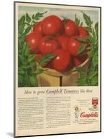 Campbell's, Magazine Advertisement, USA, 1950-null-Mounted Giclee Print
