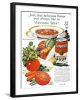 Campbell's Soup Ad, 1926-null-Framed Giclee Print