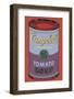 Campbell's Soup Can, 1965 (Blue and Purple)-Andy Warhol-Framed Giclee Print