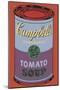 Campbell's Soup Can, 1965 (Blue and Purple)-Andy Warhol-Mounted Giclee Print