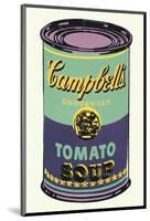 Campbell's Soup Can, 1965 (Green and Purple)-Andy Warhol-Mounted Art Print