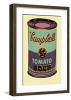 Campbell's Soup Can, 1965 (Green and Purple)-Andy Warhol-Framed Giclee Print
