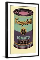 Campbell's Soup Can, 1965 (Green and Purple)-Andy Warhol-Framed Giclee Print