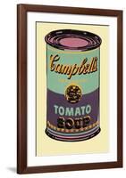 Campbell's Soup Can, 1965 (Green and Purple)-Andy Warhol-Framed Giclee Print