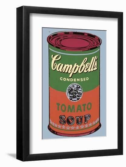 Campbell's Soup Can, 1965 (Green and Red)-Andy Warhol-Framed Giclee Print