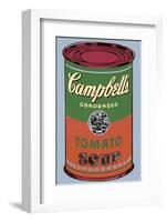 Campbell's Soup Can, 1965 (Green and Red)-Andy Warhol-Framed Giclee Print