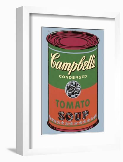 Campbell's Soup Can, 1965 (Green and Red)-Andy Warhol-Framed Giclee Print