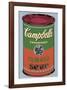 Campbell's Soup Can, 1965 (Green and Red)-Andy Warhol-Framed Giclee Print