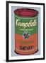 Campbell's Soup Can, 1965 (Green and Red)-Andy Warhol-Framed Giclee Print