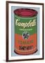 Campbell's Soup Can, 1965 (Green and Red)-Andy Warhol-Framed Giclee Print