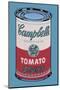 Campbell's Soup Can, 1965 (Pink and Red)-Andy Warhol-Mounted Art Print