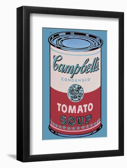 Campbell's Soup Can, 1965 (Pink and Red)-Andy Warhol-Framed Giclee Print