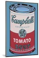 Campbell's Soup Can, 1965 (Pink and Red)-Andy Warhol-Mounted Giclee Print