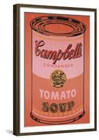 Campbell's Soup Can, c.1965 (Orange)-Andy Warhol-Framed Giclee Print