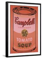 Campbell's Soup Can, c.1965 (Orange)-Andy Warhol-Framed Giclee Print