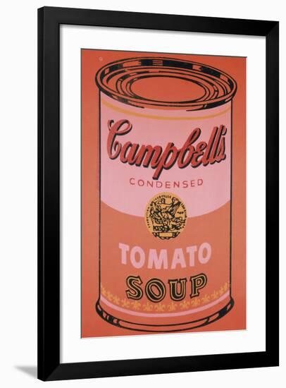 Campbell's Soup Can, c.1965 (Orange)-Andy Warhol-Framed Giclee Print