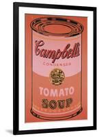 Campbell's Soup Can, c.1965 (Orange)-Andy Warhol-Framed Giclee Print