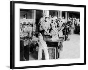 Campbell's Soup Can Packing, Philadelphia, Pennsylvania-null-Framed Photo