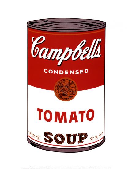 Campbell's Soup I, 1968-Andy Warhol-Lamina Framed Art Print