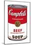 Campbell's Soup I: Beef, 1968-Andy Warhol-Mounted Art Print