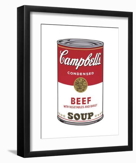 Campbell's Soup I: Beef, 1968-Andy Warhol-Framed Art Print