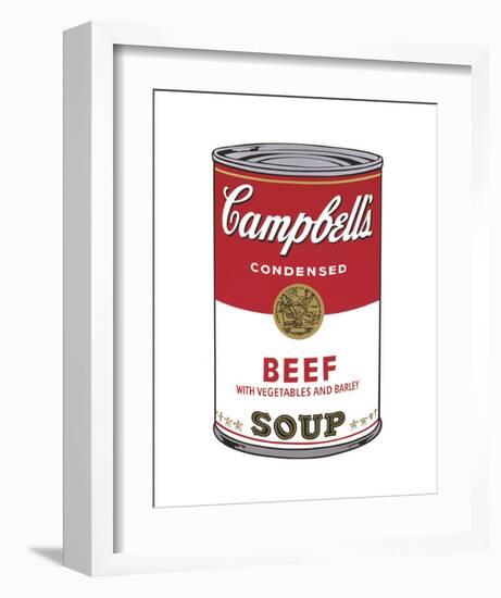 Campbell's Soup I: Beef, 1968-Andy Warhol-Framed Art Print