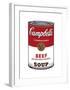 Campbell's Soup I: Beef, c.1968-Andy Warhol-Framed Giclee Print