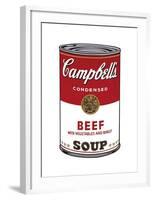 Campbell's Soup I: Beef, c.1968-Andy Warhol-Framed Giclee Print