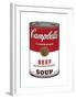 Campbell's Soup I: Beef, c.1968-Andy Warhol-Framed Giclee Print