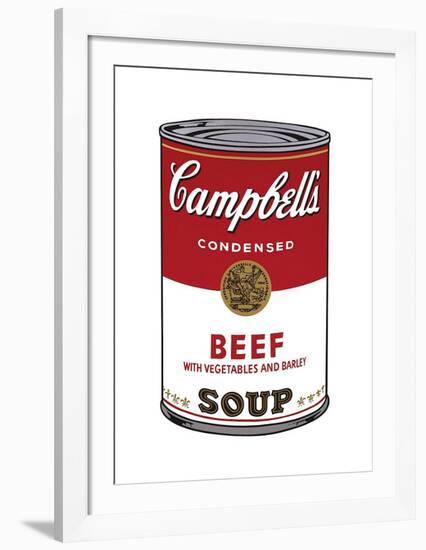 Campbell's Soup I: Beef, c.1968-Andy Warhol-Framed Giclee Print