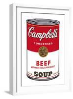 Campbell's Soup I: Beef, c.1968-Andy Warhol-Framed Art Print