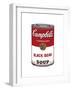 Campbell's Soup I: Black Bean, c.1968-Andy Warhol-Framed Giclee Print