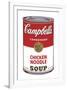 Campbell's Soup I: Chicken Noodle, 1968-Andy Warhol-Framed Art Print