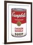 Campbell's Soup I: Chicken Noodle, 1968-Andy Warhol-Framed Art Print