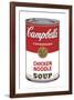 Campbell's Soup I: Chicken Noodle, 1968-Andy Warhol-Framed Art Print