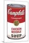 Campbell's Soup I: Chicken Noodle, 1968-Andy Warhol-Mounted Art Print