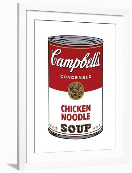 Campbell's Soup I: Chicken Noodle, c.1968-Andy Warhol-Framed Giclee Print