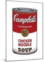 Campbell's Soup I: Chicken Noodle, c.1968-Andy Warhol-Mounted Giclee Print