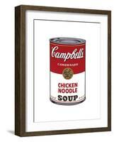 Campbell's Soup I: Chicken Noodle, c.1968-Andy Warhol-Framed Giclee Print