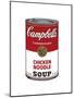 Campbell's Soup I: Chicken Noodle, c.1968-Andy Warhol-Mounted Giclee Print