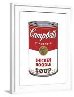 Campbell's Soup I: Chicken Noodle, c.1968-Andy Warhol-Framed Giclee Print