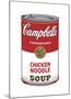 Campbell's Soup I: Chicken Noodle, c.1968-Andy Warhol-Mounted Giclee Print