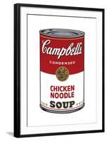 Campbell's Soup I: Chicken Noodle, c.1968-Andy Warhol-Framed Giclee Print