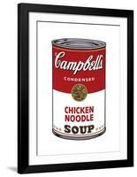 Campbell's Soup I: Chicken Noodle, c.1968-Andy Warhol-Framed Giclee Print