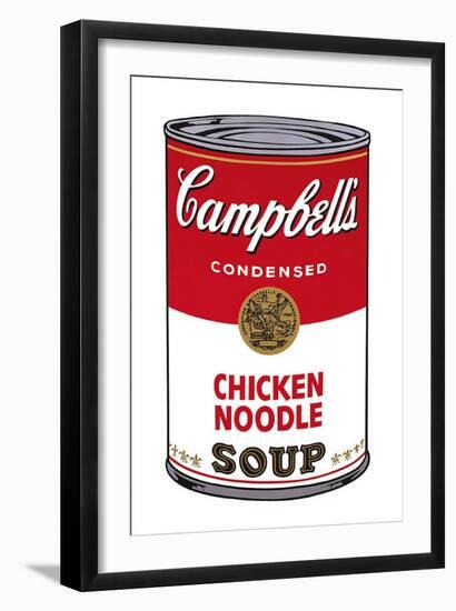 Campbell's Soup I: Chicken Noodle, c.1968-Andy Warhol-Framed Art Print