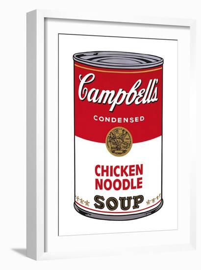 Campbell's Soup I: Chicken Noodle, c.1968-Andy Warhol-Framed Art Print