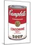 Campbell's Soup I: Consomme, 1968-Andy Warhol-Mounted Art Print