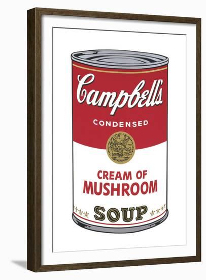 Campbell's Soup I: Cream of Mushroom, 1968-Andy Warhol-Framed Art Print